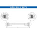 ATE | Bremsschlauch | 24.5201-0141.3 ATE | Bremsschlauch | 24.5201-0141.3