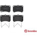 Brembo | Bremsbelagsatz, Scheibenbremse | P 49 016 Brembo | Bremsbelagsatz, Scheibenbremse | P 49 016