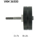 SKF | Umlenk-/Führungsrolle, Keilrippenriemen | VKM 36500