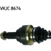SKF | Antriebswelle | VKJC 8674