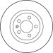 TRW | Bremsscheibe | DF2804