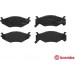 Brembo | Bremsbelagsatz, Scheibenbremse | P 11 007 Brembo | Bremsbelagsatz, Scheibenbremse | P 11 007