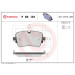 Brembo | Bremsbelagsatz, Scheibenbremse | P 85 161 Brembo | Bremsbelagsatz, Scheibenbremse | P 85 161