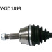 SKF | Antriebswelle | VKJC 1893 SKF | Antriebswelle | VKJC 1893