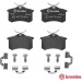 Brembo | Bremsbelagsatz, Scheibenbremse | P 85 020