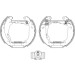 Hella | Bremsbackensatz | 8DB 355 004-511