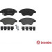 Brembo | Bremsbelagsatz, Scheibenbremse | P 59 051