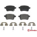 Brembo | Bremsbelagsatz, Scheibenbremse | P 23 156 Brembo | Bremsbelagsatz, Scheibenbremse | P 23 156