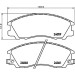 Hella | Bremsbelagsatz, Scheibenbremse | 8DB 355 010-821 Hella | Bremsbelagsatz, Scheibenbremse | 8DB 355 010-821