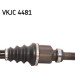 SKF | Antriebswelle | VKJC 4481 SKF | Antriebswelle | VKJC 4481