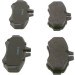BOSCH | Bremsbelagsatz, Scheibenbremse | 0 986 424 516