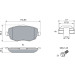 BOSCH | Bremsbelagsatz, Scheibenbremse | 0 986 424 793 BOSCH | Bremsbelagsatz, Scheibenbremse | 0 986 424 793
