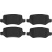 TRW Bremsbelagsatz, Scheibenbremse COTEC GDB1481