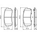 BOSCH | Bremsbelagsatz, Scheibenbremse | 0 986 494 828 BOSCH | Bremsbelagsatz, Scheibenbremse | 0 986 494 828
