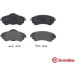 Brembo | Bremsbelagsatz, Scheibenbremse | P 61 105 Brembo | Bremsbelagsatz, Scheibenbremse | P 61 105