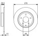 BOSCH | Bremsscheibe | 0 986 479 C22 BOSCH | Bremsscheibe | 0 986 479 C22