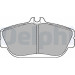 Delphi | Bremsbelagsatz, Scheibenbremse | LP887 Delphi | Bremsbelagsatz, Scheibenbremse | LP887