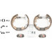 Textar | Bremsbackensatz | 84052500 Textar | Bremsbackensatz | 84052500