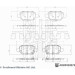 Blue Print | Bremsbelagsatz, Scheibenbremse | ADBP420073 Blue Print | Bremsbelagsatz, Scheibenbremse | ADBP420073
