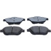 Bremsbelagsatz, Scheibenbremse QUARO SILVER CERAMIC QP7217C