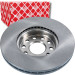 FEBI 22902 Bremsscheibe 288mm + 16502 Bremsbeläge inkl. Verschleißwarnkontakt Vorderachse