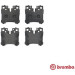 Brembo | Bremsbelagsatz, Scheibenbremse | P 83 076 Brembo | Bremsbelagsatz, Scheibenbremse | P 83 076
