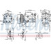 Nissens | Kompressor, Klimaanlage | 890743 Nissens | Kompressor, Klimaanlage | 890743