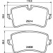 Hella | Bremsbelagsatz, Scheibenbremse | 8DB 355 025-311 Hella | Bremsbelagsatz, Scheibenbremse | 8DB 355 025-311