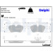 Delphi | Bremsbelagsatz, Scheibenbremse | LP1657 Delphi | Bremsbelagsatz, Scheibenbremse | LP1657