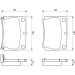BOSCH | Bremsbelagsatz, Scheibenbremse | 0 986 424 711 BOSCH | Bremsbelagsatz, Scheibenbremse | 0 986 424 711