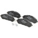 Delphi Bremsbelagsatz, Scheibenbremse LP2506 Delphi Bremsbelagsatz, Scheibenbremse LP2506