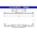 ATE | Feder, Bremssattel | 11.8116-0015.1 ATE | Feder, Bremssattel | 11.8116-0015.1