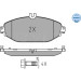 Meyle Bremsbelagsatz, Scheibenbremse MEYLE-ORIGINAL: True to OE 025 220 7619