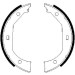 BOSCH | Bremsbackensatz, Feststellbremse | 0 986 487 607