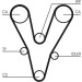 CT1096 Zahnriemen CT1096 Zahnriemen