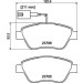 Hella | Bremsbelagsatz, Scheibenbremse | 8DB 355 016-071