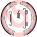 Brembo | Bremsbackensatz, Feststellbremse | S 50 522 Brembo | Bremsbackensatz, Feststellbremse | S 50 522