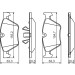 BOSCH | Bremsbelagsatz, Scheibenbremse | 0 986 494 117 BOSCH | Bremsbelagsatz, Scheibenbremse | 0 986 494 117