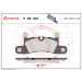 Brembo | Bremsbelagsatz, Scheibenbremse | P 65 027