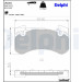 Delphi | Bremsbelagsatz, Scheibenbremse | LP2283 Delphi | Bremsbelagsatz, Scheibenbremse | LP2283