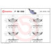 Brembo | Bremsbelagsatz, Scheibenbremse | P 59 030 Brembo | Bremsbelagsatz, Scheibenbremse | P 59 030
