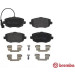 Brembo | Bremsbelagsatz, Scheibenbremse | P 23 128 Brembo | Bremsbelagsatz, Scheibenbremse | P 23 128