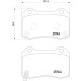 Hella | Bremsbelagsatz, Scheibenbremse | 8DB 355 021-251