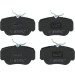 TRW Bremsbelagsatz, Scheibenbremse COTEC GDB817