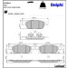 Delphi Bremsbelagsatz, Scheibenbremse LP3241