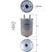 Knecht | Kraftstofffilter | KL 752/5D Knecht | Kraftstofffilter | KL 752/5D