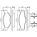 BOSCH | Bremsbelagsatz, Scheibenbremse | 0 986 468 873 BOSCH | Bremsbelagsatz, Scheibenbremse | 0 986 468 873