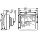 Hella | Hauptscheinwerfer | 1AA 004 109-001 Hella | Hauptscheinwerfer | 1AA 004 109-001