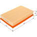 BOSCH 1 457 433 300 Luftfilter