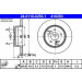 ATE | Bremsscheibe | 24.0110-0293.1 ATE | Bremsscheibe | 24.0110-0293.1